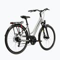 Women's trekking bike KROSS Trans 3.0 W silver/grey/shine 3