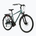 Men's trekking bike KROSS Trans 3.0 green/silver/shine 2