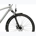 Men's trekking bike KROSS Trans 3.0 silver/blue/shine 6