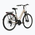Women's trekking bike KROSS Trans 3.0 W brown/silver/matte 3