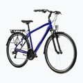Men's trekking bike KROSS Trans 1.0 navy/silver/shine 2