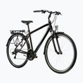 Men's trekking bike KROSS Trans 1.0 black/silver/shine 2