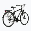 Men's trekking bike KROSS Trans 1.0 black/silver/shine 3