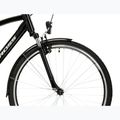 Men's trekking bike KROSS Trans 1.0 black/silver/shine 6