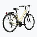 Women's trekking bike KROSS Trans 1.0 W beige/purple/shine 3