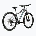 Women's mountain bike KROSS Lea 4.0 W 27.5 grey/turquoise/shine 3