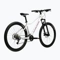 Women's mountain bike KROSS Lea 3.0 W 27.5 white/pink/shine 3