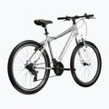Women's mountain bike KROSS Lea 1.0 silver/white/shine 3