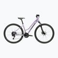 Women's cross bike KROSS Evado 5.0 W purple/black/shine