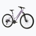 Women's cross bike KROSS Evado 5.0 W purple/black/shine 2