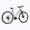Women's cross bike KROSS Evado 5.0 W purple/black/shine 3