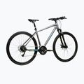 Cross bike KROSS Evado 3.0 grey/sea blue/shine 3