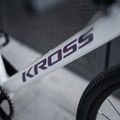 Gravel bike KROSS Esker 1.0 FL grey/purple/shine 14