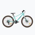 Children's bike KROSS Liftie 24 X turquoise/black/shine