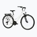 Women's trekking bike KROSS Trans 1.0 W white/grey/shine 2