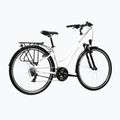 Women's trekking bike KROSS Trans 1.0 W white/grey/shine 3
