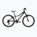 Children's bike KROSS Hexagon Jr 24 black/yellow/matte/shine