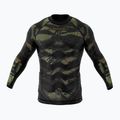 SMMASH Tiger Armour men's longsleeve rashguard black-green RSO3