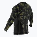 SMMASH Tiger Armour men's longsleeve rashguard black-green RSO3 6