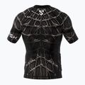 SMMASH Venomous men's rashguard black and white RSO2 2