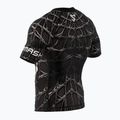 SMMASH Venomous men's rashguard black and white RSO2 6