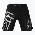 SMMASH Venomous men's training shorts black and white SHC4-019