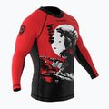 SMMASH Zilla children's longsleeve rashguard red 3