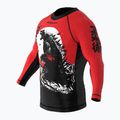 SMMASH Zilla children's longsleeve rashguard red 4