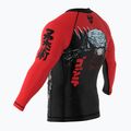 SMMASH Zilla children's longsleeve rashguard red 5