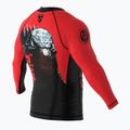 SMMASH Zilla children's longsleeve rashguard red 6