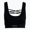 Carpatree Cross String Sports fitness bra black C-CSSB