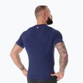 Men's Brubeck Outdoor Merino Wool Pro thermal T-shirt dark blue/mountain 2 2