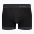 Men's thermal boxer shorts Brubeck Base Layer 8782 black BX11160