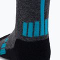 Women's hiking socks Brubeck Trekking Light grey-blue BTR002 4