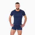 Men's thermal T-shirt Brubeck Active Wool 5782 navy blue SS11710