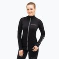 Ladies' thermal sweatshirt Brubeck LS1352 Athletic black / black