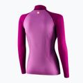 Women's thermal sweatshirt Brubeck LS1352 Athletic heather / plum 4