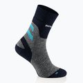 Women's socks Brubeck Trekking Merino grey turquoise 2