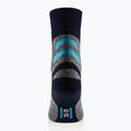 Women's socks Brubeck Trekking Merino grey turquoise 3