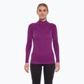 Women's thermal active sweatshirt Brubeck Extreme Merino fuchsia
