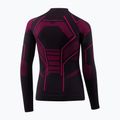 Children's thermal sweatshirt Brubeck Thermo Junior black/fuchsia 2