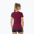 Ladies' Brubeck Outdoor Merino Wool Pro thermal T-shirt plum/lotus 2 2
