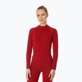 Women's thermal top Brubeck Extreme Thermo burgundy