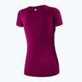 Women's thermal shirt Brubeck Outdoor Merino Wool Pro SS plum/mountain 3 4