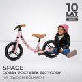 Kinderkraft cross-country bicycle Space deep pink 10