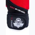 DBX BUSHIDO gym workout gloves with long Velcro and grip system black/red 8