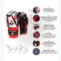 DBX BUSHIDO ARB-407v2 children's boxing gloves black and red 8