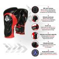 DBX BUSHIDO Boxing Gloves with Wrist Protect System black Bb4 12