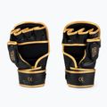 DBX BUSHIDO leather MMA training sparring gloves black Arm-2011D-L 2