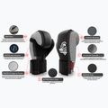Boxing gloves DBX BUSHIDO natural leather black B-2v13 14